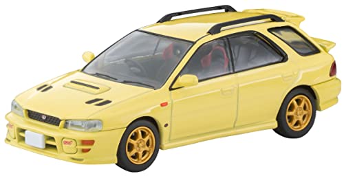1/64 Scale Tomica Limited Vintage NEO TLV-N274b Subaru Impreza Pure Sports Wagon WRX STi Ver. VI Limited (Yellow) 1999