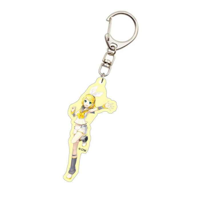 Kagamine Rin & Len Happy 14th Birthday Acrylic Key Chain Kagamine Rin V4X
