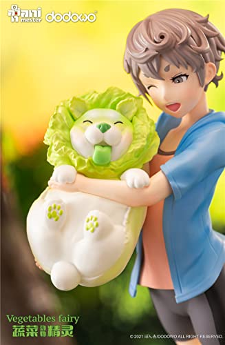 ANIMESTER x DODOWO VEGETABLE FAIRIES SAI AND CABBAGE DOG 1/7 SCALE FIGURE