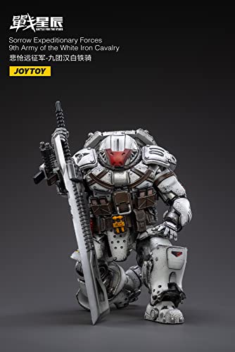 JOYTOY Battle for the Stars Sorrow Expeditionary Forces 9th Army of the white Iron Cavalry 1/18 Scale Figure