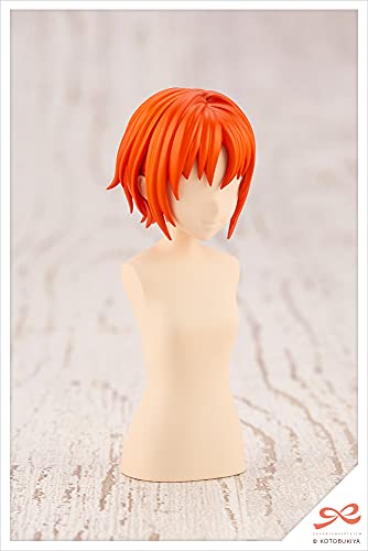 After School Short Wig A Orange & Purple