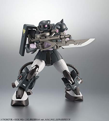 Zeon Army Weapons Set (ver. A.N.I.M.E. version) Robot Damashii Kidou Senshi Gundam - Bandai