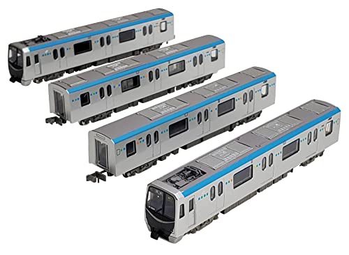 Linear Subway Collection Sendai City Transportation Bureau 2000 Series Tozai Line (Silver Belt) 4 Car Set A
