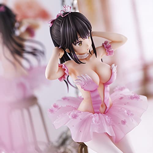 Anmi Illustration Flamingo Ballet Company Ponytail Girl