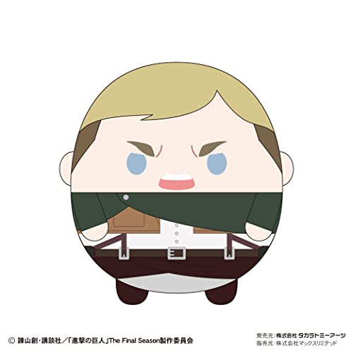 SK-19 "Attack on Titan" Fuwakororin (M Size) 2 F Erwin Smith (Cloak Ver.)