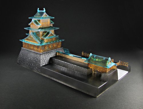 Castello di Takashima (Banchetto ver. versione) - 1/200 scale - - PLUM