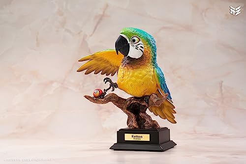 ART OF SHAPE "JUNGLE LOOKBOOK" SERIES 001 ARA ARARAUNA KOTTON RESIN STATUE