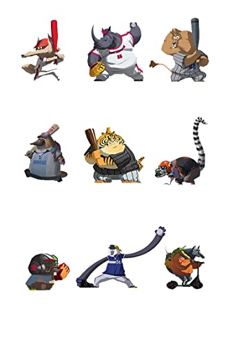 MY OWN CULTURE ANIMAL CITY BASEBALL TEAM SERIES TRADING FIGURE