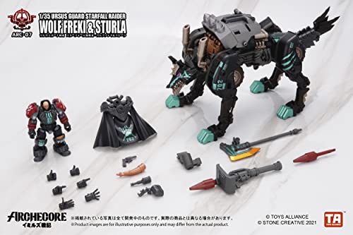 TOYS ALLIANCE LIMITED ARC-07 "ARCHE-YMIRUS" 1/35 SCALE URSUS GUARD STARFALL RAIDER WOLF FREKI & STURLA
