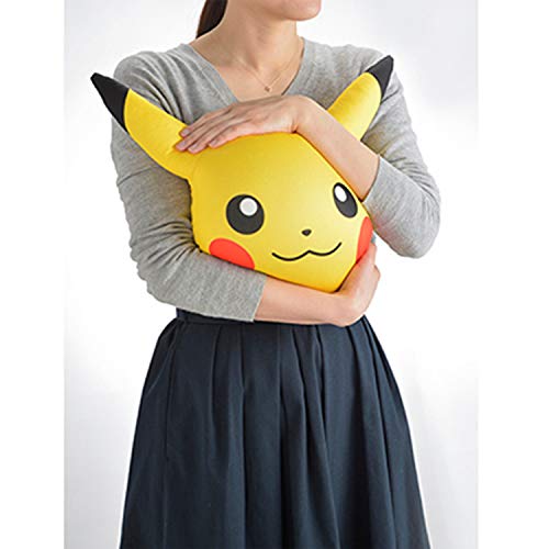Pokemon Travel "Pokemon" Poke Ball & Pikachu Transform Neck Pillow 2 Yellow