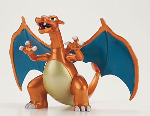 "Pokemon" PokePla Ho-Oh & Charizard & Satoshi's Pikachu Set