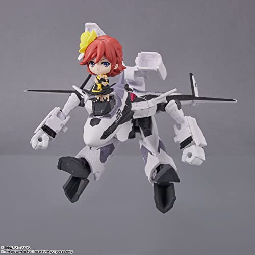TINY SESSION "Macross Delta" VF-31F Siegfried (Messer Ihlefeld Fighter) with Kaname Buccaneer
