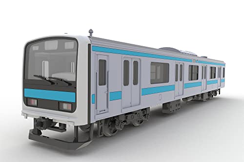 1/80 Scale Plastic Kit <Plakit-Extra> East Japan Railway Company 209 Series DC Train Type (Keihin Tohoku Color) Kuha 209, Kuha 208 Kit