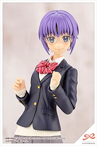 After School Short Wig A Orange & Purple