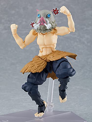 "Demon Slayer: Kimetsu no Yaiba" figma#533-DX Hashibira Inosuke DX Edition