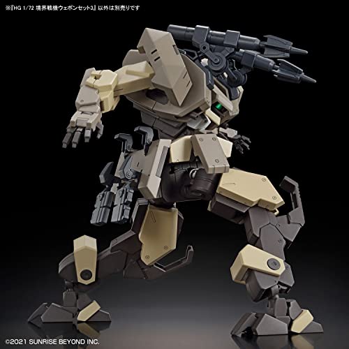 HG 1/72 "Kyoukai Senki" Weapons Set 3