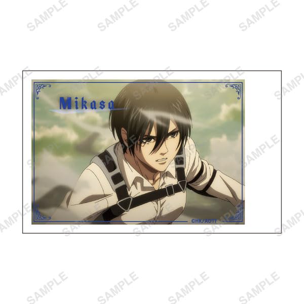 "Attack on Titan The Final Season" -Favorite Series- Instax Style Card Mikasa