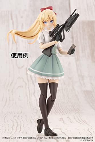 LittleArmory <LAOP08> Tactical Gloves for Sousai Shojo Teien (Black)