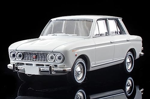 1/64 Scale Tomica Limited Vintage TLV-205a Datsun Bluebird 4-door 1600SSS (White) 1965