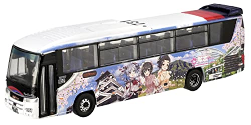 The Bus Collection Kyushu Sanko Bus "The Idolmaster Cinderella Girls" in Kumamoto Wrapping Bus