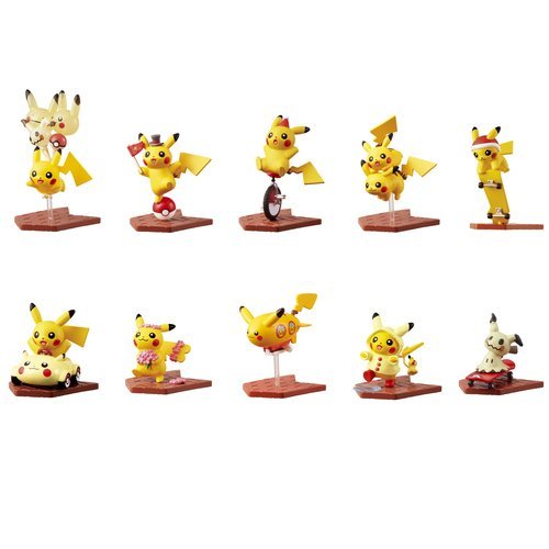 Mimikkyu Not one but many Pikachu Invasion! Pocket Monsters Moon - Re-Ment