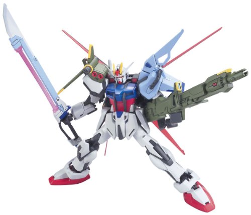 GAT-X105 Strike gundam GAT-X105 + AQM/E-YM1 Perfect Strike Gundam-1/144 scale-HG Gundam SEED (R17) Kidou Senshi Gundam SEED-Bandai