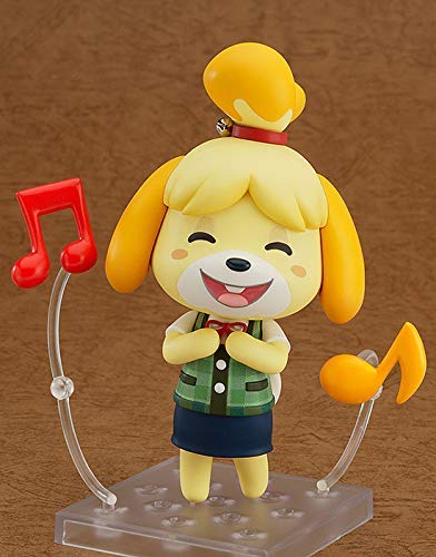 Tobidasi Doubutsu no Mori - Nendoroid # 327 Isabelle / Shizue (buona compagnia di sorriso)