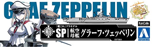 GRAF ZEPPELIN KANMUSU CORREILLE DE L'AÉRIENTATEUR GRAF Zeppelin - 1/700 Échelle - Collection Kantai ~ Kan Colle ~ - Aoshima
