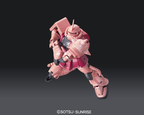 MS-06S Zaku II Commander Type Char Aznable Custom - 1/144 scale - RG (#02) Kidou Senshi Gundam - Bandai