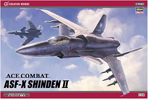 Ace Combat 'Assf-X Shinden II - 1/72 Skala - Creator Works Ace Combat: Assault Horizon - Hasegawa