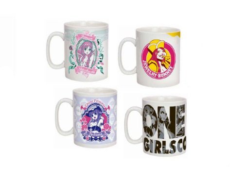 One Piece Ichiban Kuji GIRLS COLLECTION Mug x 4
