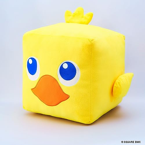 "Final Fantasy" Cube Plush Chocobo (L Size)