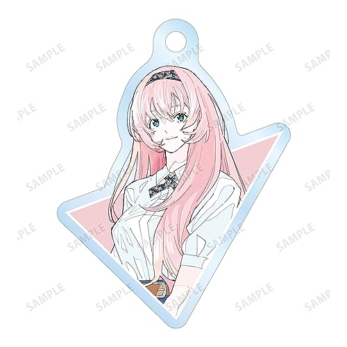 Piapro Characters Original Illustration Megurine Luka Early Summer Outing Ver. Art by Rei Kato Twin Wire Acrylic Key Chain