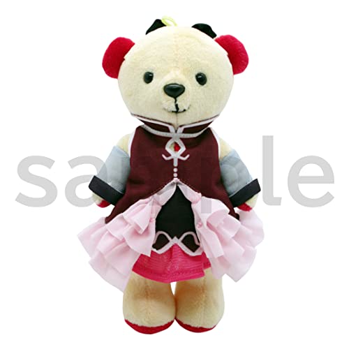 Kumamate "Puella Magi Madoka Magica" Plush Mascot & Costume Set Sakura Kyoko