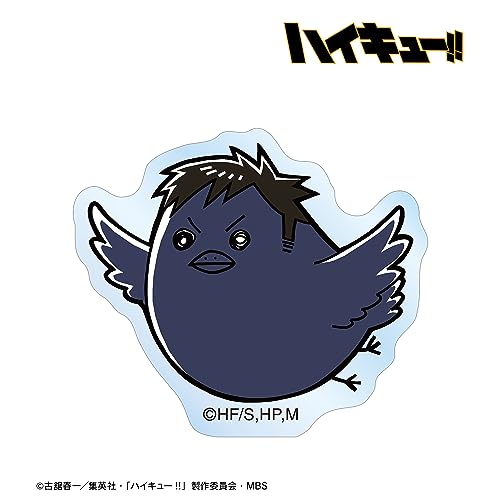"Haikyu!!" Sawamura Crow Mascot Series Acrylic Sticker
