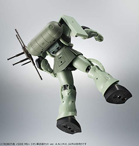 Zeon Army Weapons Set (ver. A.N.I.M.E. version) Robot Damashii Kidou Senshi Gundam - Bandai
