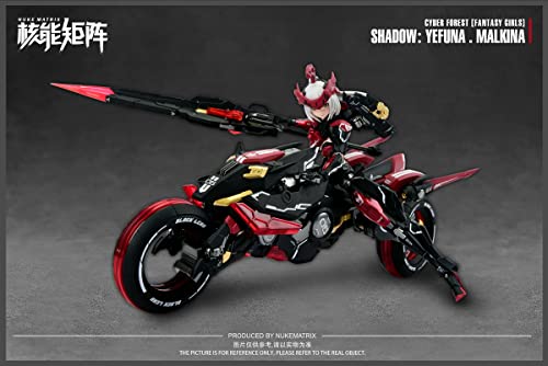NUKE MATRIX "CYBER FOREST FANTASY GIRLS" SHADOW: YEFUNA MALKINA PLASTIC MODEL KIT