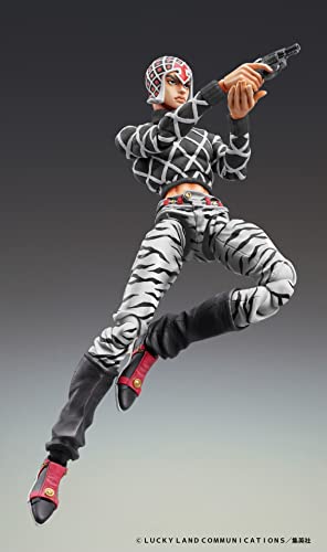 Super Action Statue "JoJo's Bizarre Adventure -Part V-" Guido Mista & Sex Pistols Ver. Black