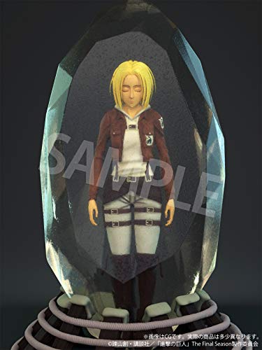 "Attack on Titan" Annie Leonhart Lens Ver. Full Color 3D Crystal Figure