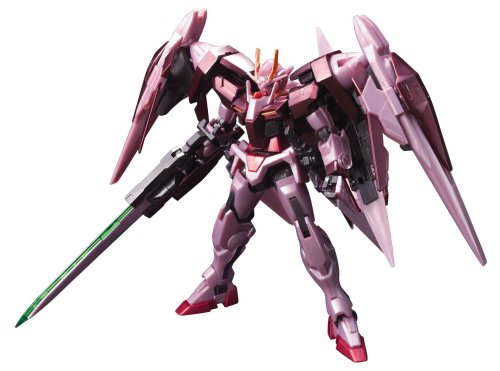 GN-0000 00 Gundam GNR-010 0 Raiser (Trans-Am Mode version) - 1/144