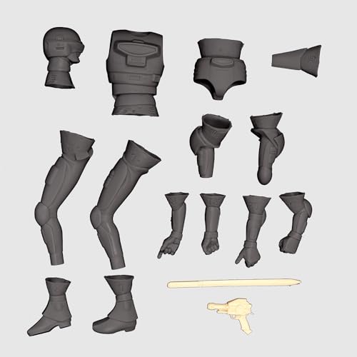 NANKOKU FACTORY "Space Sheriff Shaider" Space Sheriff Shaider 1/8 Soft Vinyl Kit Reprint Edition