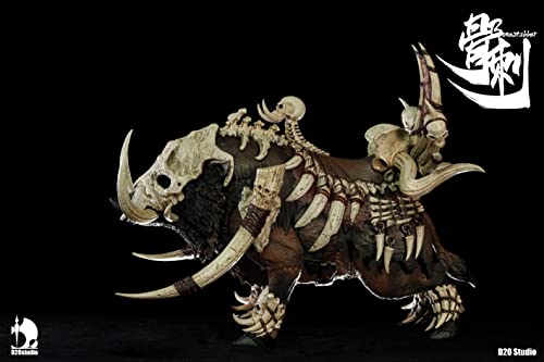 D20studio BATTLE BOAR BONESTABBER (BROWN) 1/12 SCALE ACTION FIGURE