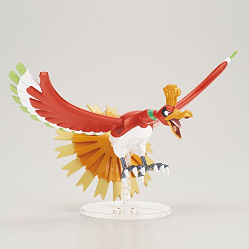 "Pokemon" PokePla Ho-Oh & Charizard & Satoshi's Pikachu Set