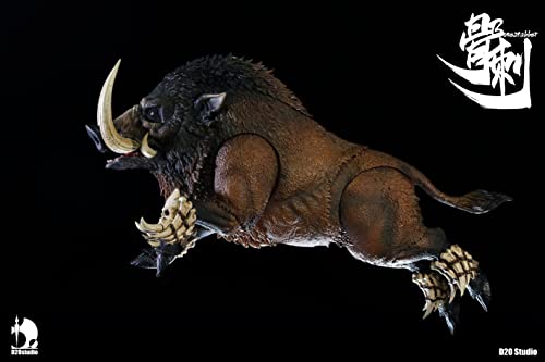 D20studio BATTLE BOAR BONESTABBER (BROWN) 1/12 SCALE ACTION FIGURE