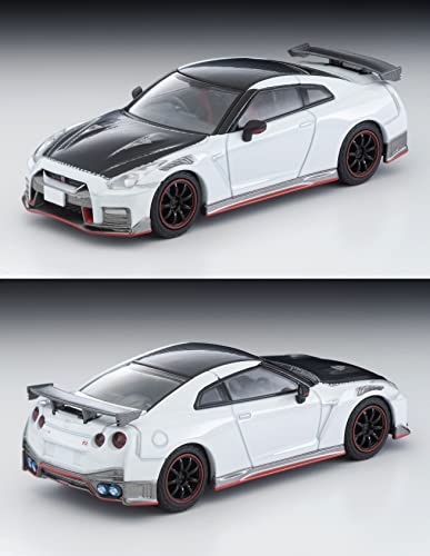 1/64 Scale Tomica Limited Vintage NEO TLV-N254b NISSAN GT-R NISMO Special Edition 2022 Model (White)