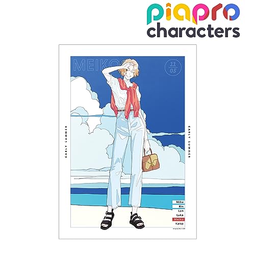 Piapro Characters Original Illustration MEIKO Early Summer Outing Ver. Art by Rei Kato A3 Matted Poster