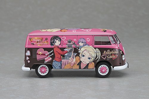 Volkswagen Type 2 Entrega Van (Girls de huevo Versión de San Valentín feliz) Serie de Girls Egg - Hasegawa