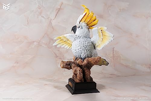 ART OF SHAPE "JUNGLE LOOKBOOK" SERIES 003 CACATUA GALERITA BROMEL RESIN STATUE