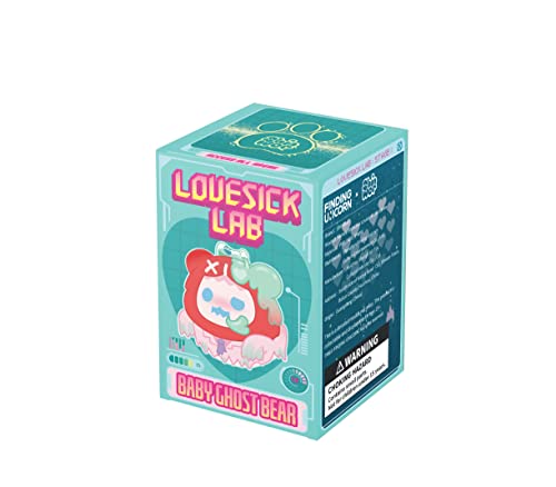 FINDING UNICORN BABY GHOST BEAR LOVESICK LAB SERIES TRADING FIGURE