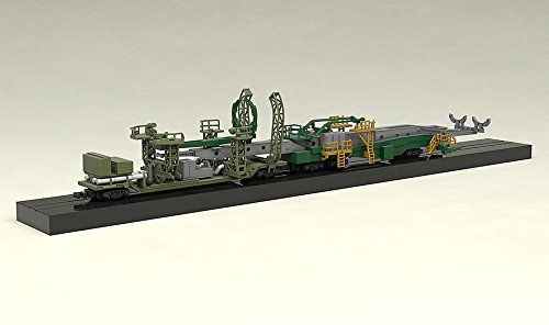 1/150 Plastic Model Soyuz Rocket & Transport Train